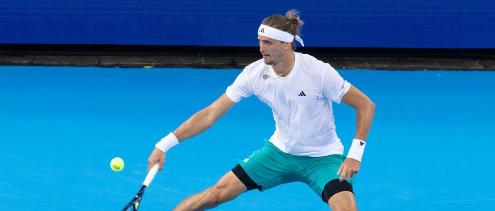 Alexander Zverev kam im Halbfinale an seine körperlichen Grenzen und war am Ende chancenlos.