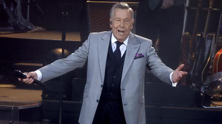 Roland Kaiser beim Konzert in der Waldbühne in Berlin.