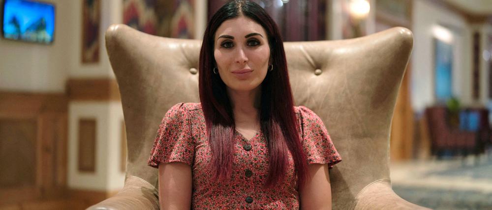 Die ultrarechte Verschwörungserzählerin Laura Loomer. 