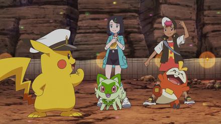 Szene aus der „Pokémon“-Serie „Pokémon: Horizonte“