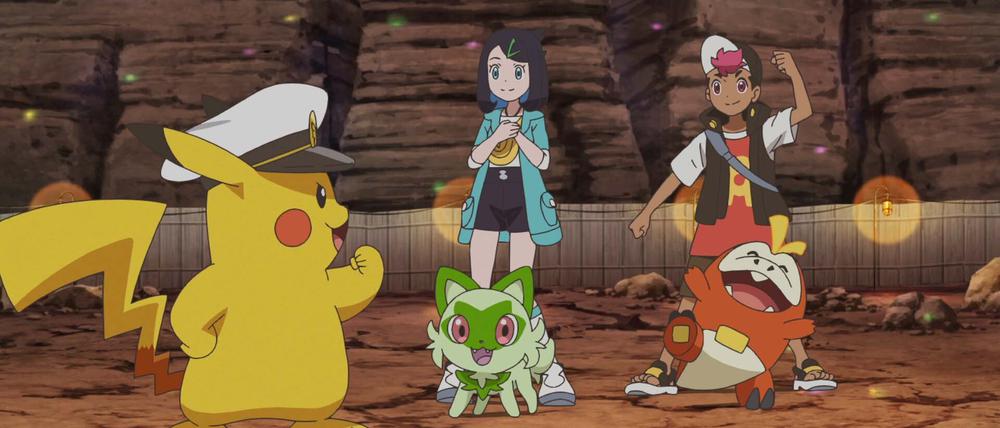 Szene aus der „Pokémon“-Serie „Pokémon: Horizonte“