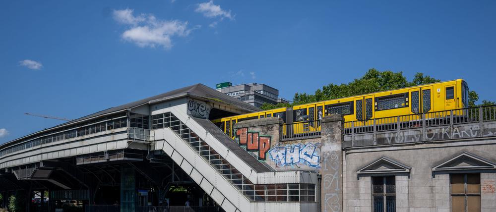 Der Hochbahnhof Hallesches Tor. (Archivfoto)