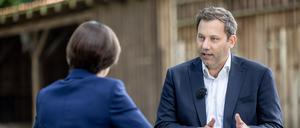 Lars Klingbeil im ZDF-Sommerinterview.
