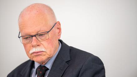 Ulrich Mäurer kündigte seinen vorzeitigen Rücktritt als Innensenator an. (Archivfoto)