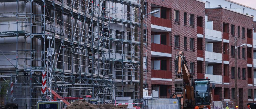 Der Wohnungsbau in Mehrfamilienhäusern stagniert. (Archivbild)