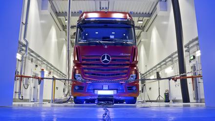 Daimler-Truck will seine Lastwagen in Senegal komplett zusammenbauen lassen.