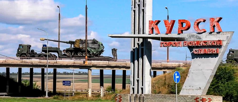 Russland nutzt die Region Kursk an der Grenze zur Ukraine als Aufmarschgebiet für den Krieg gegen das Nachbarland. (Archivbild)