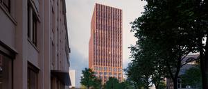 Neues Hochhaus von HB Reavis an der Jannowitzbrücke.