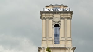 Die Aussichtsplattform befindet sich in 57 Meter Höhe.