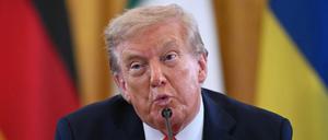 US-Präsident Donald Trump.