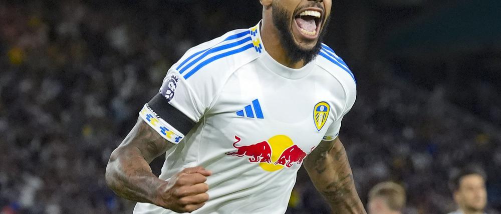 Lukas Nmecha war der Matchwinner für Leeds United.