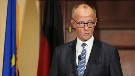 Bundeskanzler Friedrich Merz im Willard Hotel in Washington DC