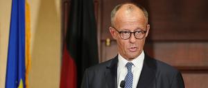 Bundeskanzler Friedrich Merz im Willard Hotel in Washington DC