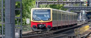 Eine Berliner S-Bahn (Symbolbild).
