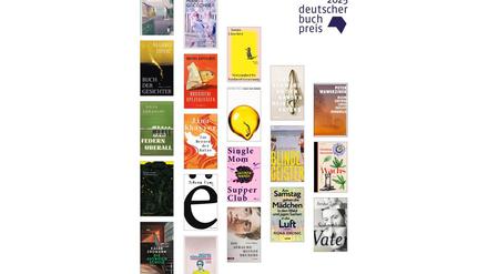Die Longlist Deutscher Buchpreis 2025/Credit: Börsenverein