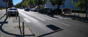 An diesem Zebrastreifen soll sich nach Polizeiangaben der tödliche Unfall abgespielt haben.