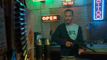  „Tut mir leid, Schatz, ich wollte nur …“ Familienvater Hutch (Bob Odenkirk) gehen die Argumente aus.