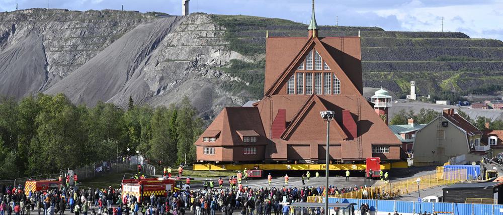 Ein Rahmenprogramm begleitet die Umsiedlung der Kirche.