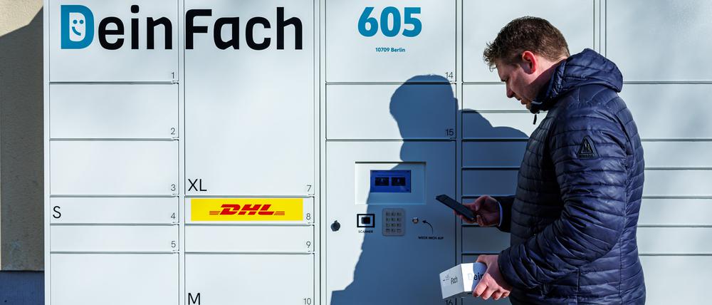 Quelle ist: Dein Fach/DHL Group. Zu sehen ist Geschäftsführer Jens Schlüter.
