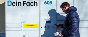 Quelle ist: Dein Fach/DHL Group. Zu sehen ist Geschäftsführer Jens Schlüter.