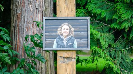 Gedenken an Laura Dahlmeier in Garmisch-Partenkirchen.