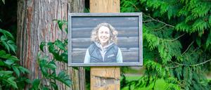 Gedenken an Laura Dahlmeier in Garmisch-Partenkirchen.