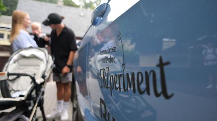 Dem Berliner Großstadttrubel entflohen: Philipp Jäger lebt und arbeitet mit Frau und Kind für mehrere Wochen im Erzgebirge - auf Probe.