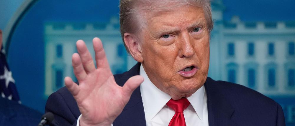 US-Präsident Donald Trump will seinen Kurs gegen Museen in den USA verschärfen. (Archivbild)