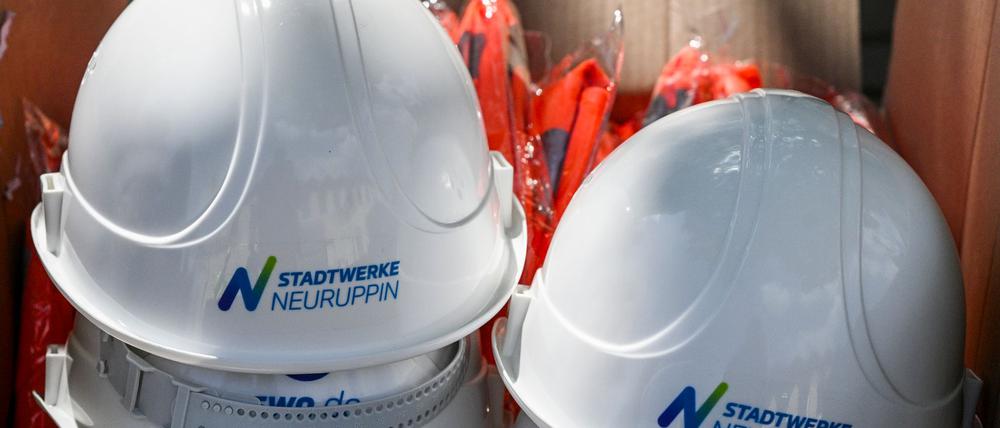 Die Stadtwerke Neuruppin waren wegen eines Wasserrohbruchs im Einsatz. (Archivbild)