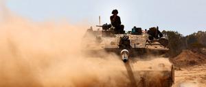 Israels Armee bereitet sich auf einen Einmarsch in Gaza-Stadt vor.