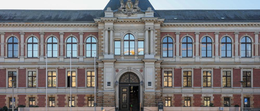 Sachsen, Zwickau: Blick auf das Landgericht Zwickau. (Archiv)