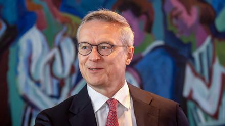 Digitalminister Karsten Wildberger (CDU) will in seinem Haus „Start-up-Mentalität“ verbreiten.