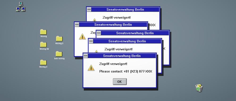 „Zugriff verweigert“: Damit das nicht passiert, soll die öffentliche Verwaltung in Zukunft stärker auf Open Source setzen.