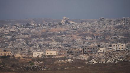 Der Gazastreifen ist mittlerweile in weiten Teilen zerstört. (Archivbild)