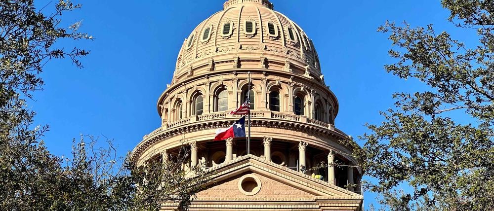 Das Texas State Capitol in Austin (Symbolbild).