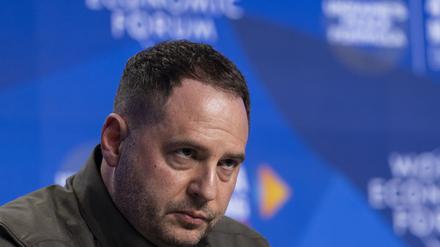 Die Ukraine arbeitet nach Angaben von Selenskyjs Stabschef Jermak an einer militärischen Komponente von Sicherheitsgarantien. (Archivbild)