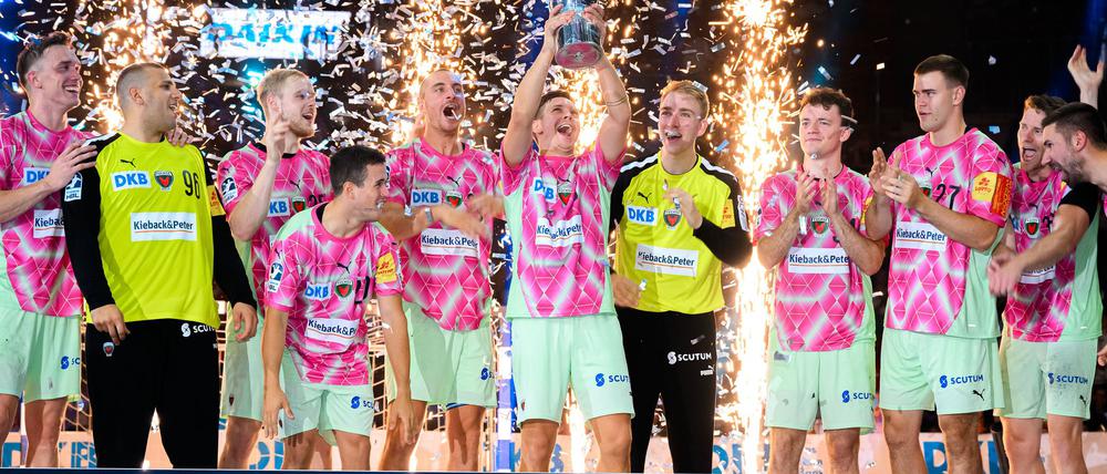 Die Füchse Berlin wollen wie im Vorjahr den Supercup gewinnen.