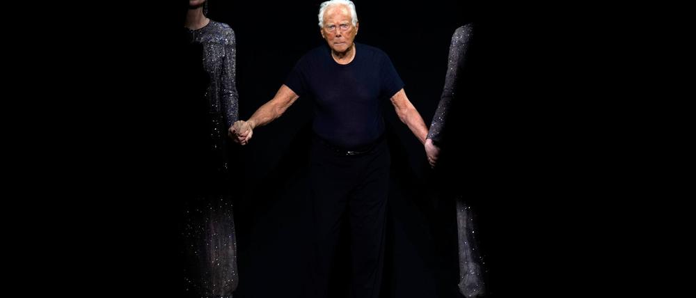 Giorgio Armani stattet Italiens Rekordmeister Juventus Turin nun mit Anzügen aus. (Archivbild)
