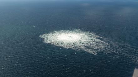 Durch die Explosionen im September 2022 wurden drei der vier Stränge der beiden Nord-Stream-Leitungen schwer beschädigt. (Archivbild)