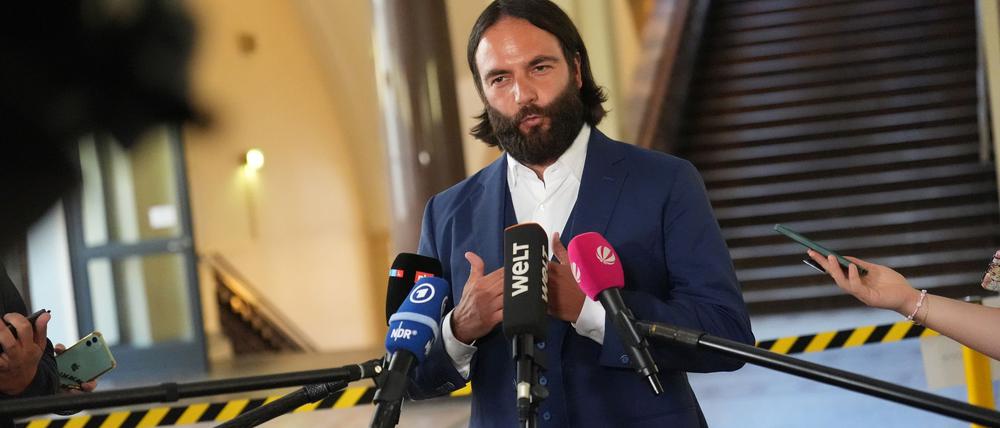 Gegen Christina Blocks Verteidiger Ingo Bott ermittelt die Hamburger Staatsanwaltschaft wegen Missbrauchs von Titeln. (Archivbild)