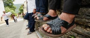 Das indigene Sandalen-Designe diente als Vorbild für die  „Oaxaca Slip On“ von Adidas.