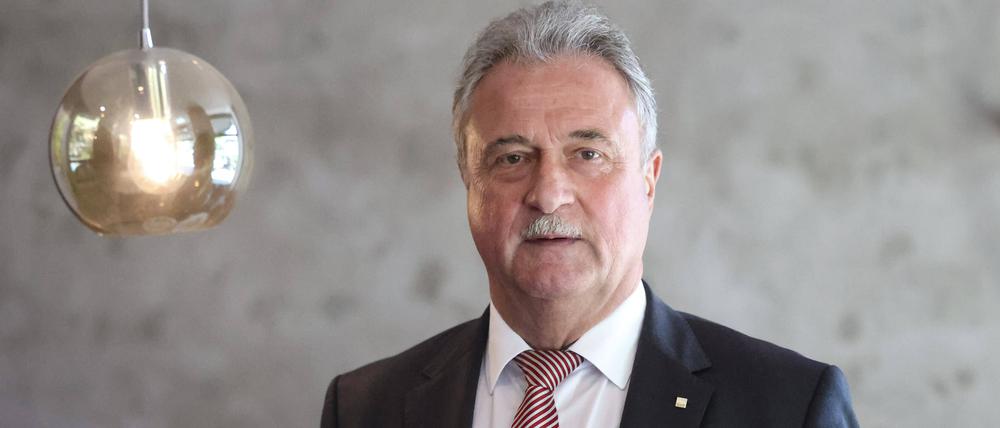 Der langjährige Vorsitzende der Gewerkschaft Deutscher Lokomotivführer (GDL), Claus Weselsky.