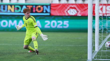 Neuer Teenie bei Hertha: Torhüter Konstantin Heide. (Archivbild)