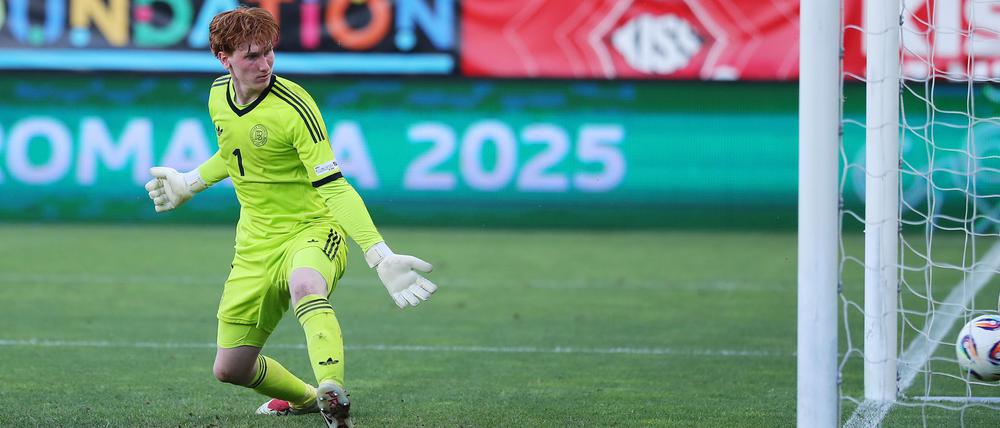 Neuer Teenie bei Hertha: Torhüter Konstantin Heide. (Archivbild)