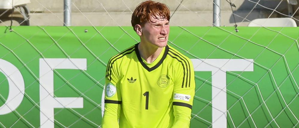 U-19-Nationaltorhüter Konstantin Heide verstärkt das Torhüterteam von Hertha BSC. 