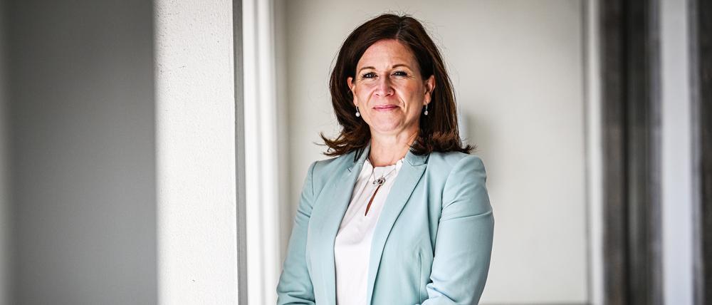Senatorin Katharina Günther-Wünsch (CDU) will nach 28 Jahren SPD-Führung eigene Akzente im Bildungsressort setzen.