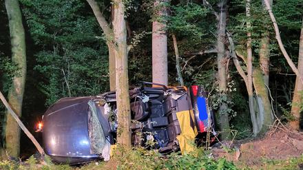 Bei den Insassen des Wagens handelte es sich um zwei Ehepaare. 