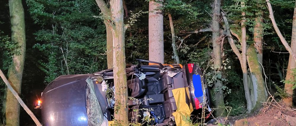 Bei den Insassen des Wagens handelte es sich um zwei Ehepaare.