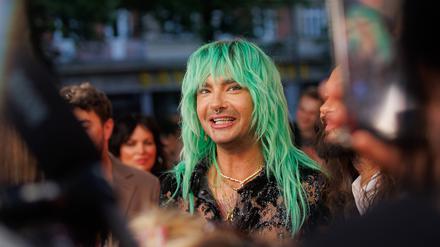 Bill Kaulitz bei bei der Premiere zur neuen Staffel der Netflix Doku Serie Kaulitz & Kaulitz im Delphi-Filmpalast am 12.06.2025 in Berlin.