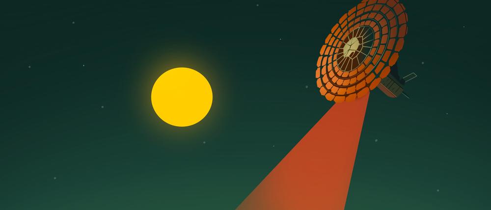 Solaranlagen im All könnten laut Studie bis 2050 den Bedarf an Anlagen auf der Erde stark senken.